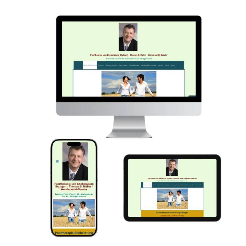 Website von Wendepunkt Paarberatung